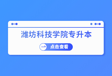 2023年潍坊科技学院专升本退役士兵招生计划公布!