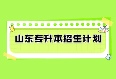 2023年山东省数字媒体艺术专升本招生院校与招生计划(图1)