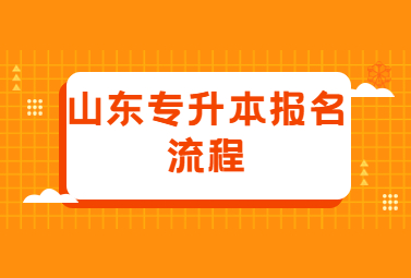 山东自考报名报考到毕业申报总流程